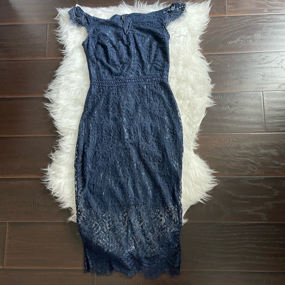 Sexy Lace Dress with Cap Sleeve. NWOT